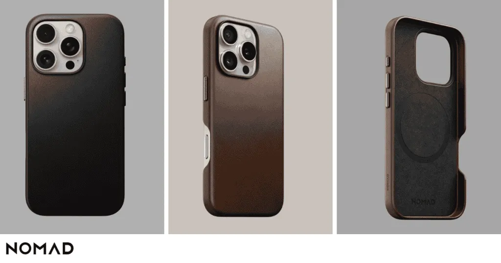best iphone 16 leather case from Nomad (traditional)