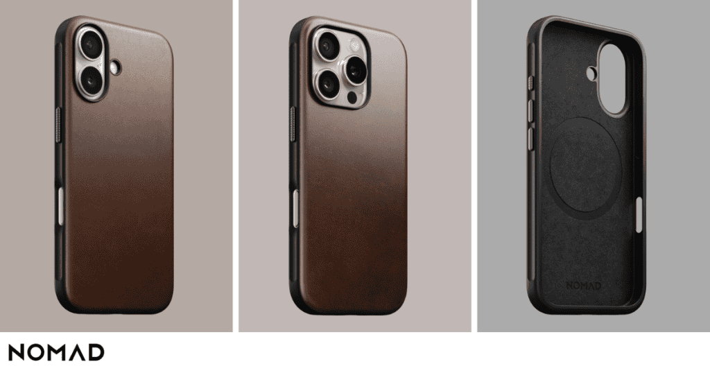 best iphone 16 leather case from Nomad (modern)