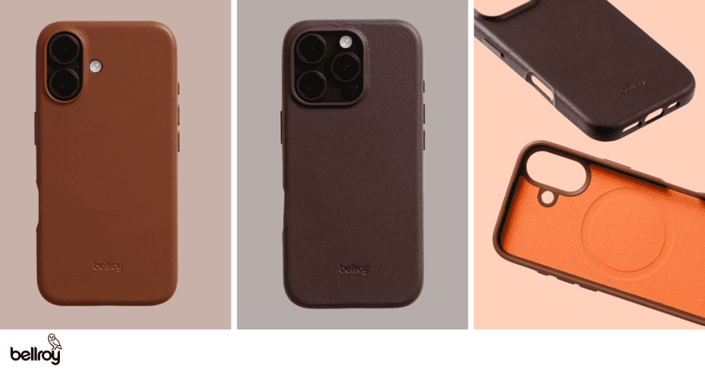 Best iphone 16 leather case from bellroy