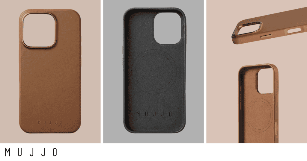 best leather case for iphone 16 from Mujjo